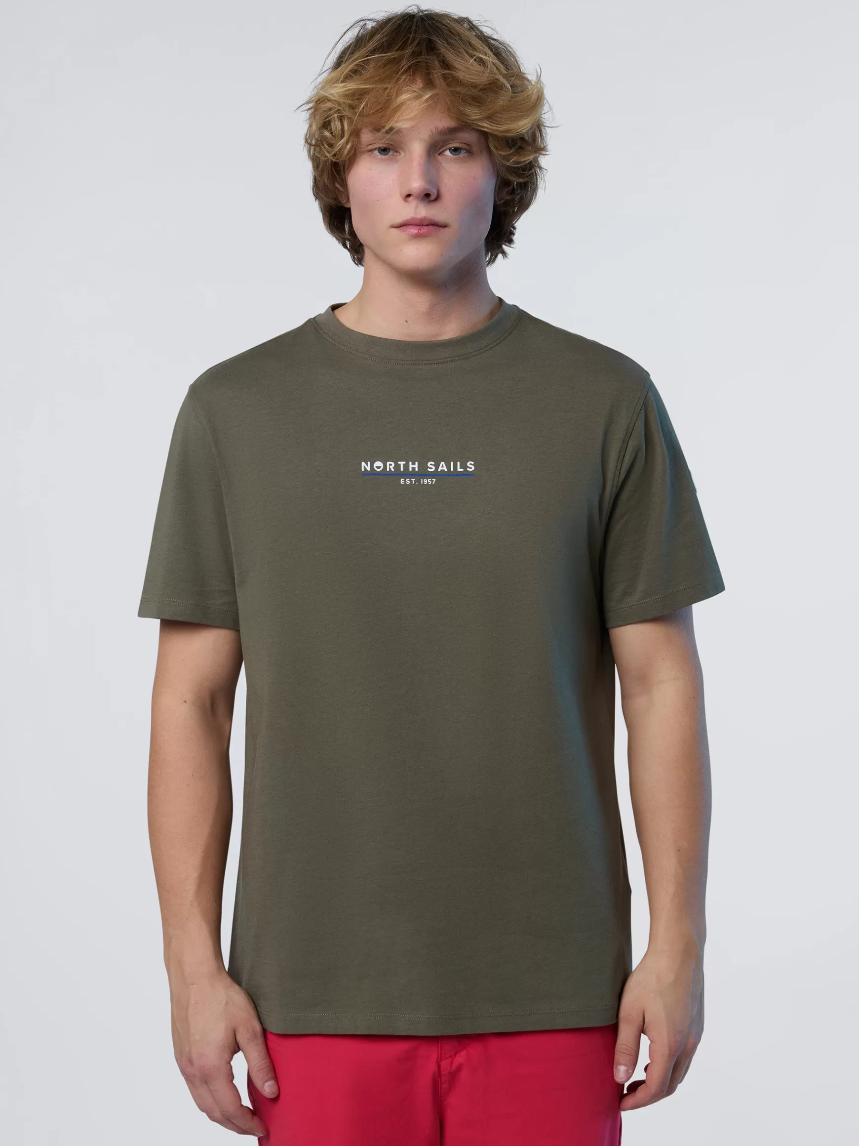North Sails T-shirt con stampa heritage>Uomo Outlet