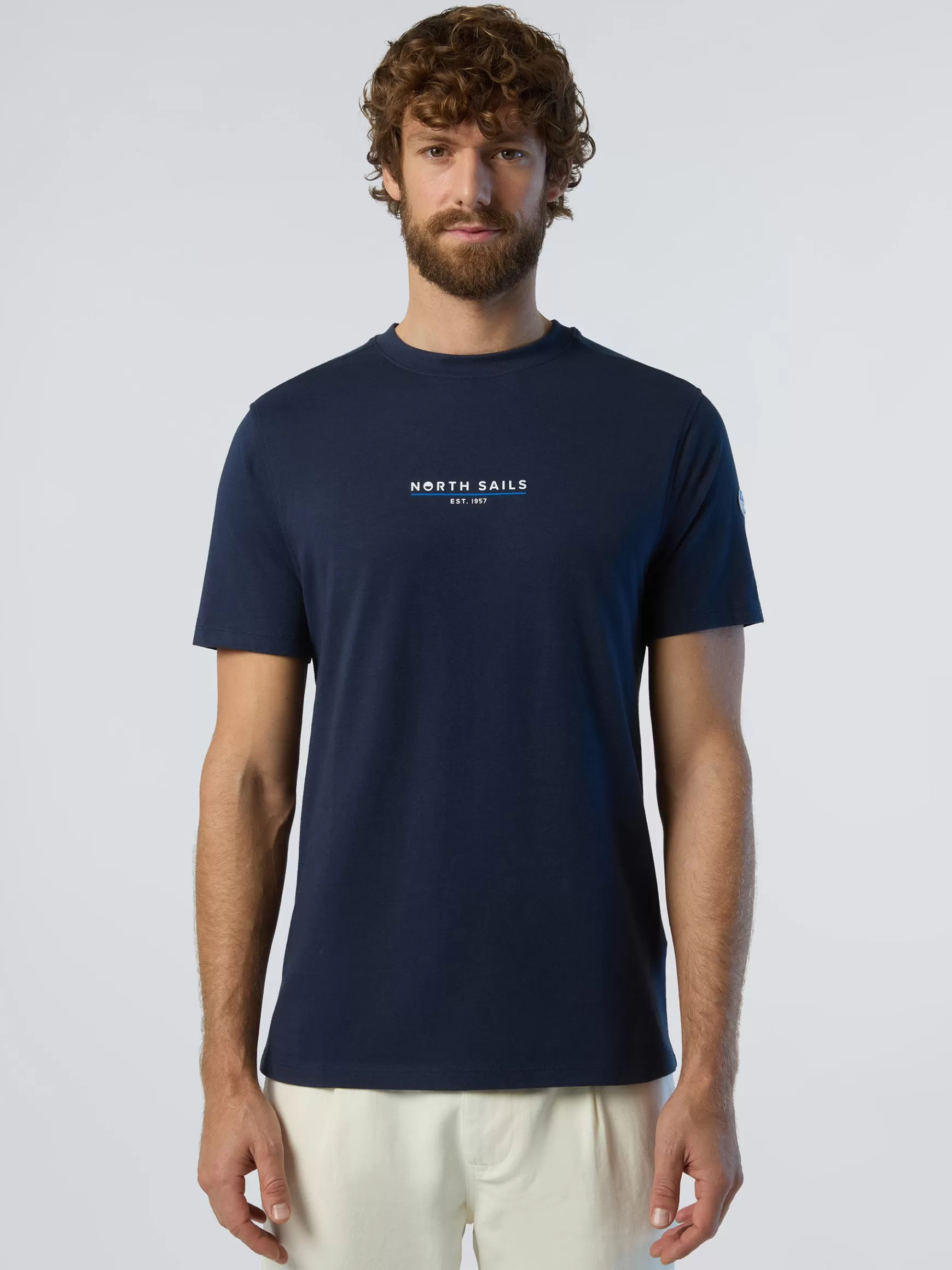 North Sails T-shirt con stampa heritage>Uomo Outlet