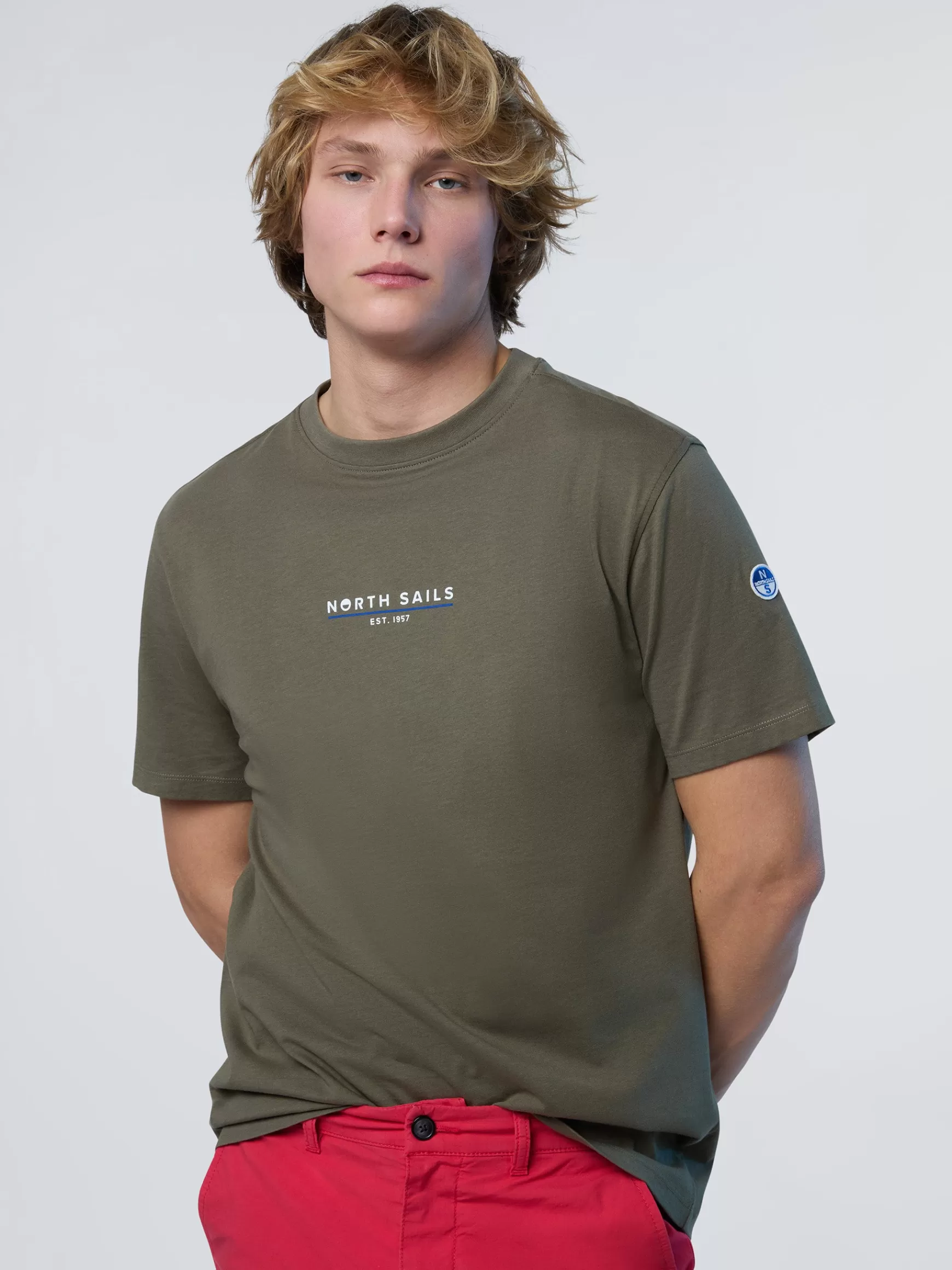 North Sails T-shirt con stampa heritage>Uomo Outlet
