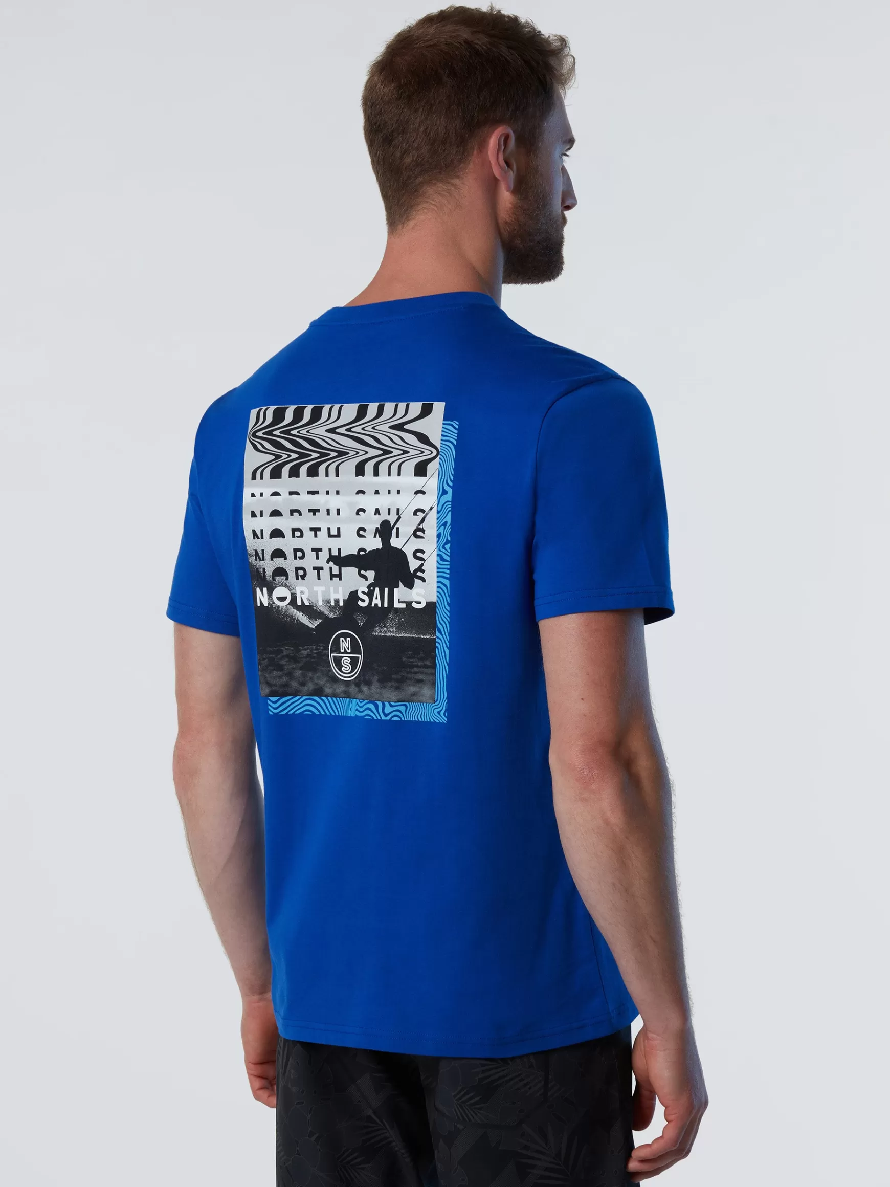 North Sails T-shirt con stampa kitesurf>Uomo Outlet