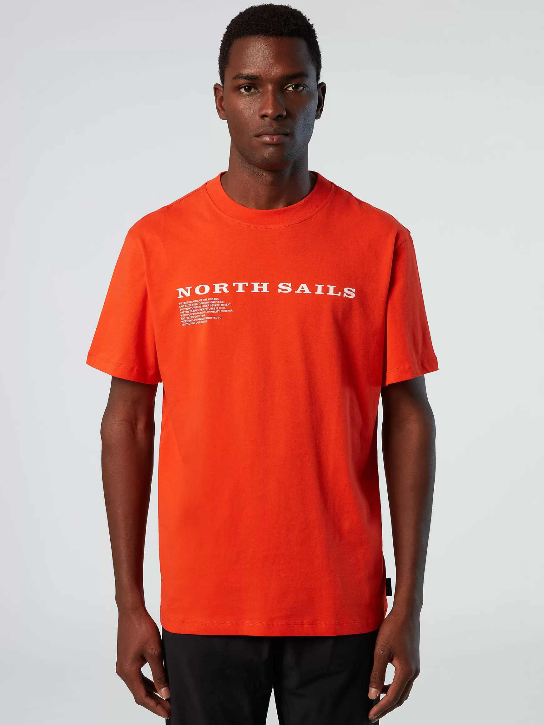 North Sails T-shirt con stampa lettering>Uomo Outlet | Outlet
