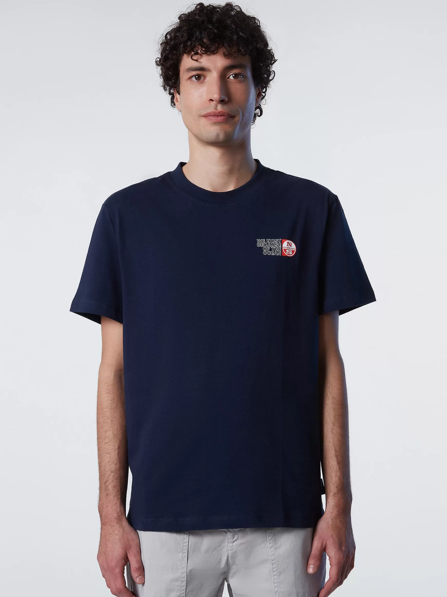 North Sails T-shirt con stampa lettering>Uomo Outlet