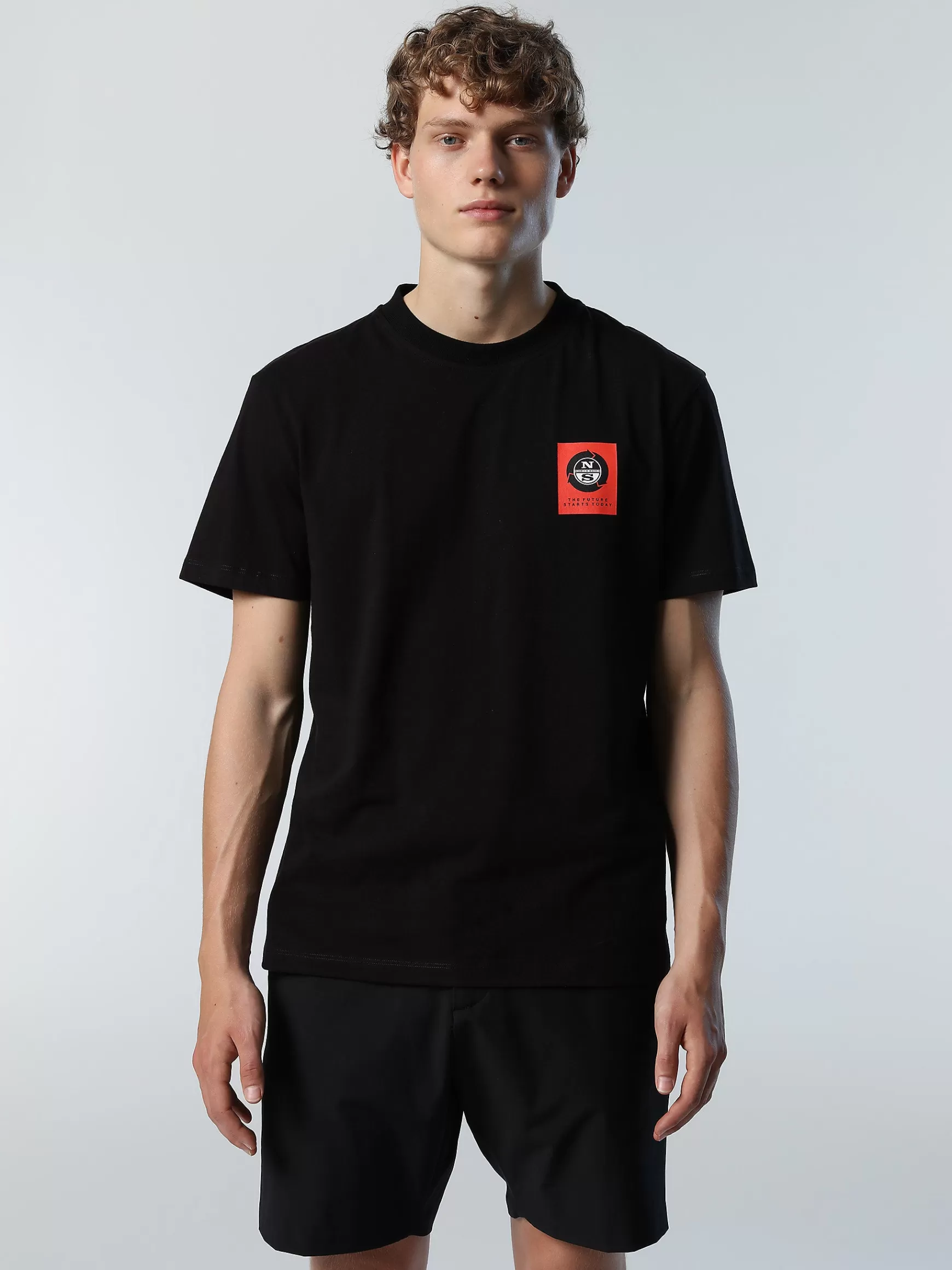 North Sails T-shirt con stampa lettering>Uomo Outlet