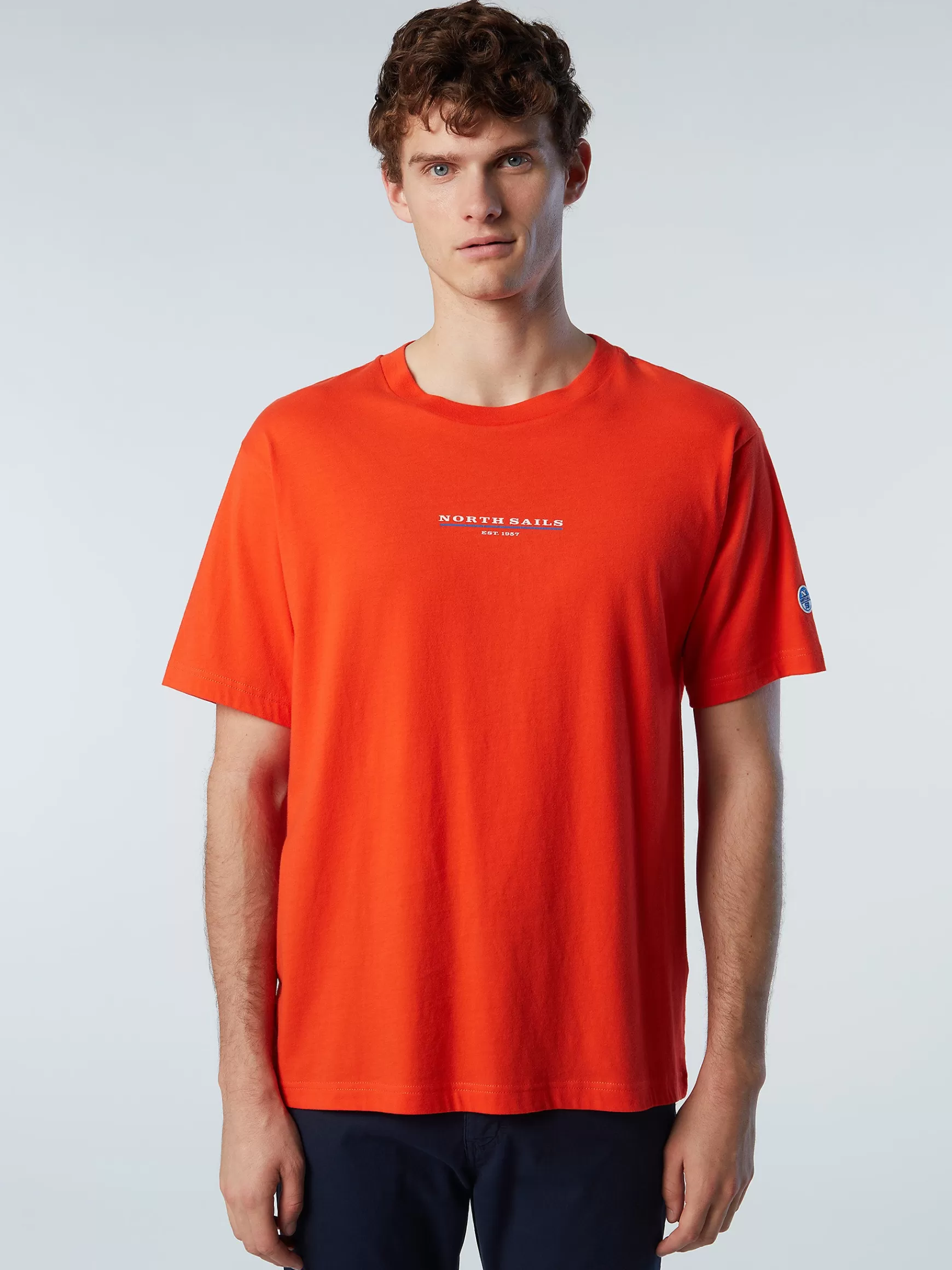 North Sails T-shirt con stampa lettering>Uomo Outlet
