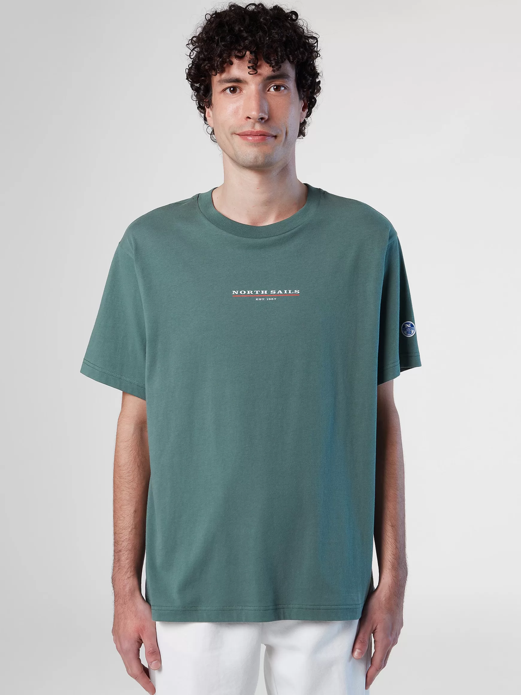 North Sails T-shirt con stampa lettering>Uomo Outlet