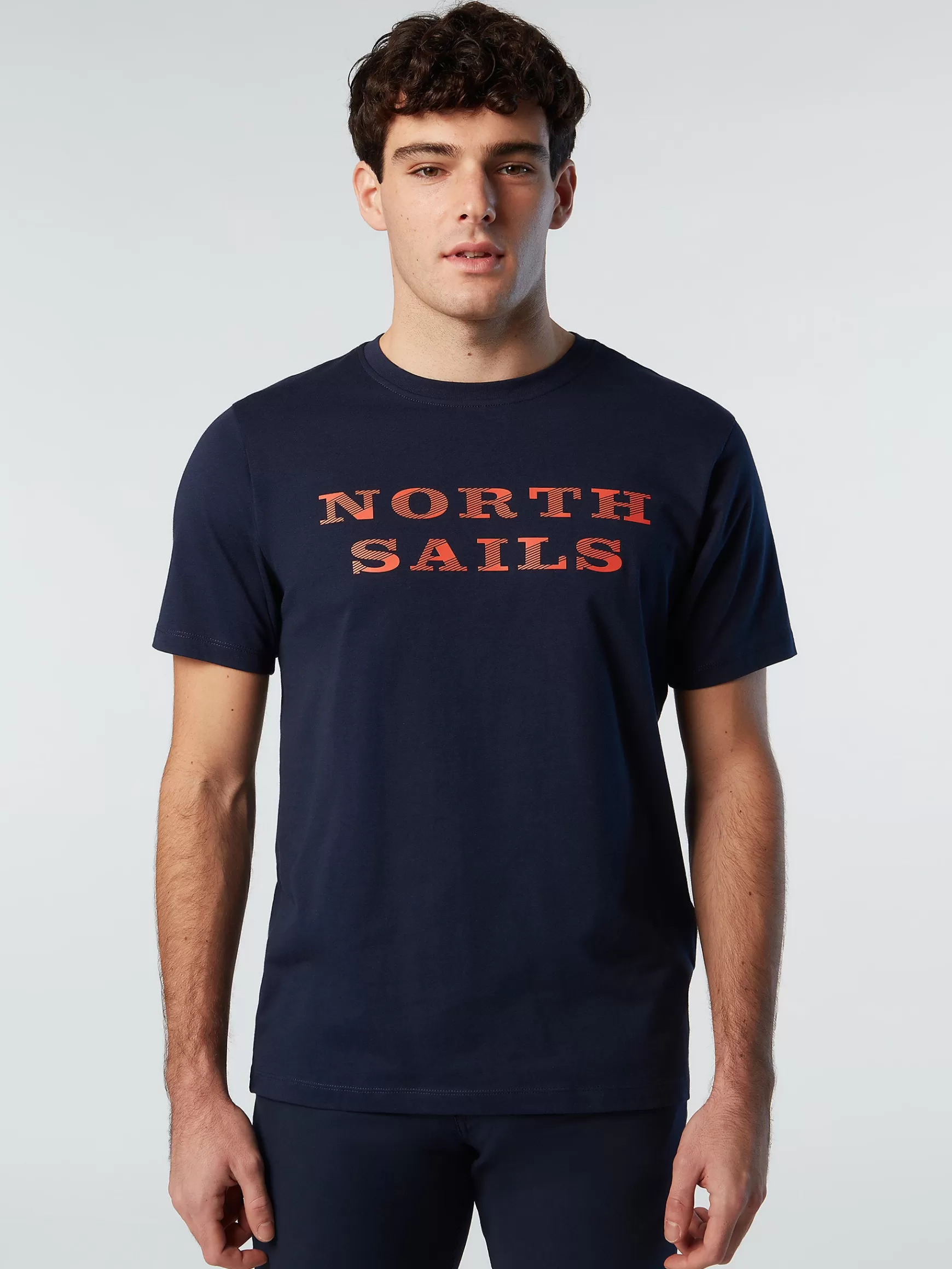 North Sails T-shirt con stampa lettering>Uomo Outlet
