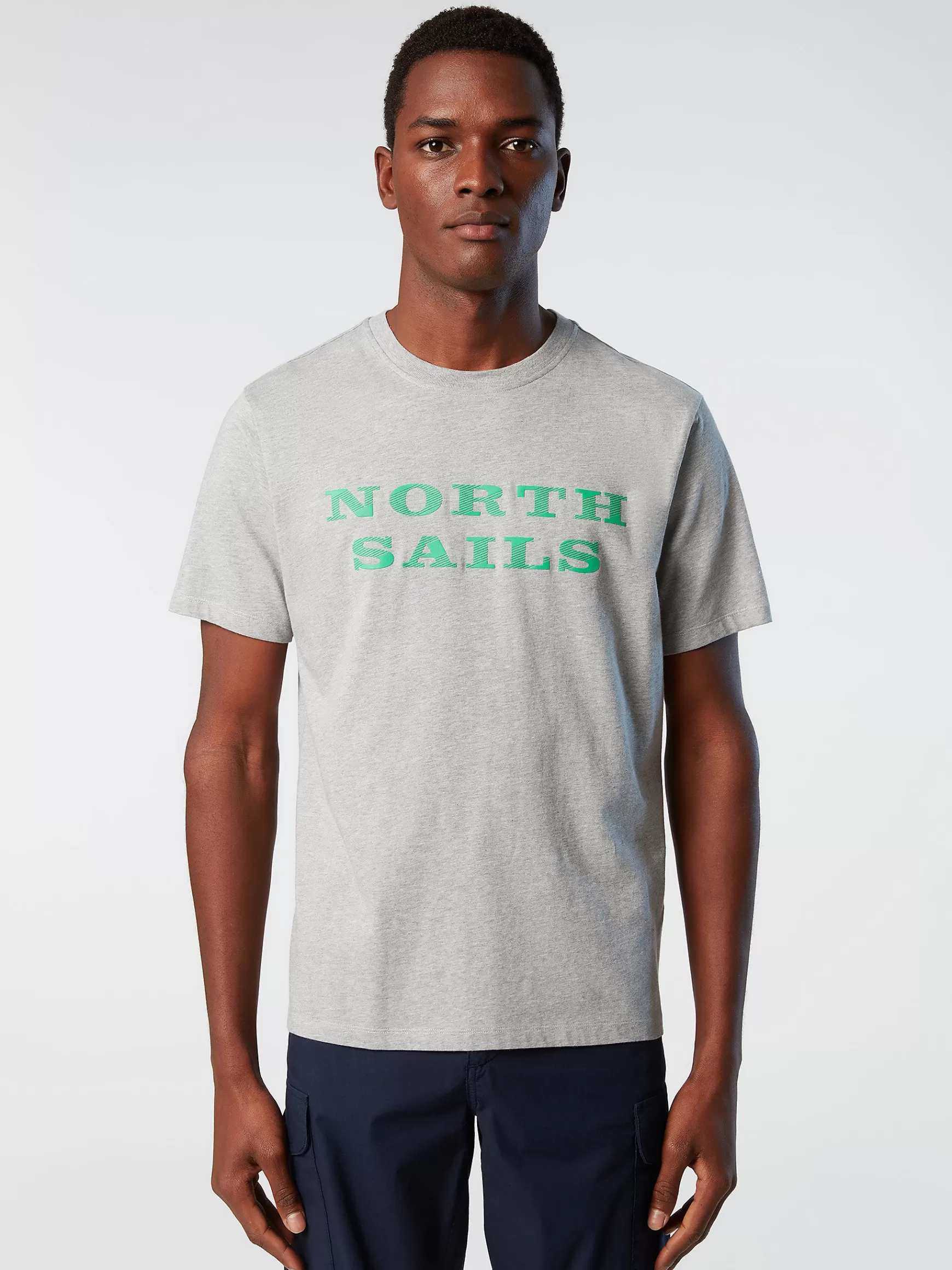 North Sails T-shirt con stampa lettering>Uomo Outlet