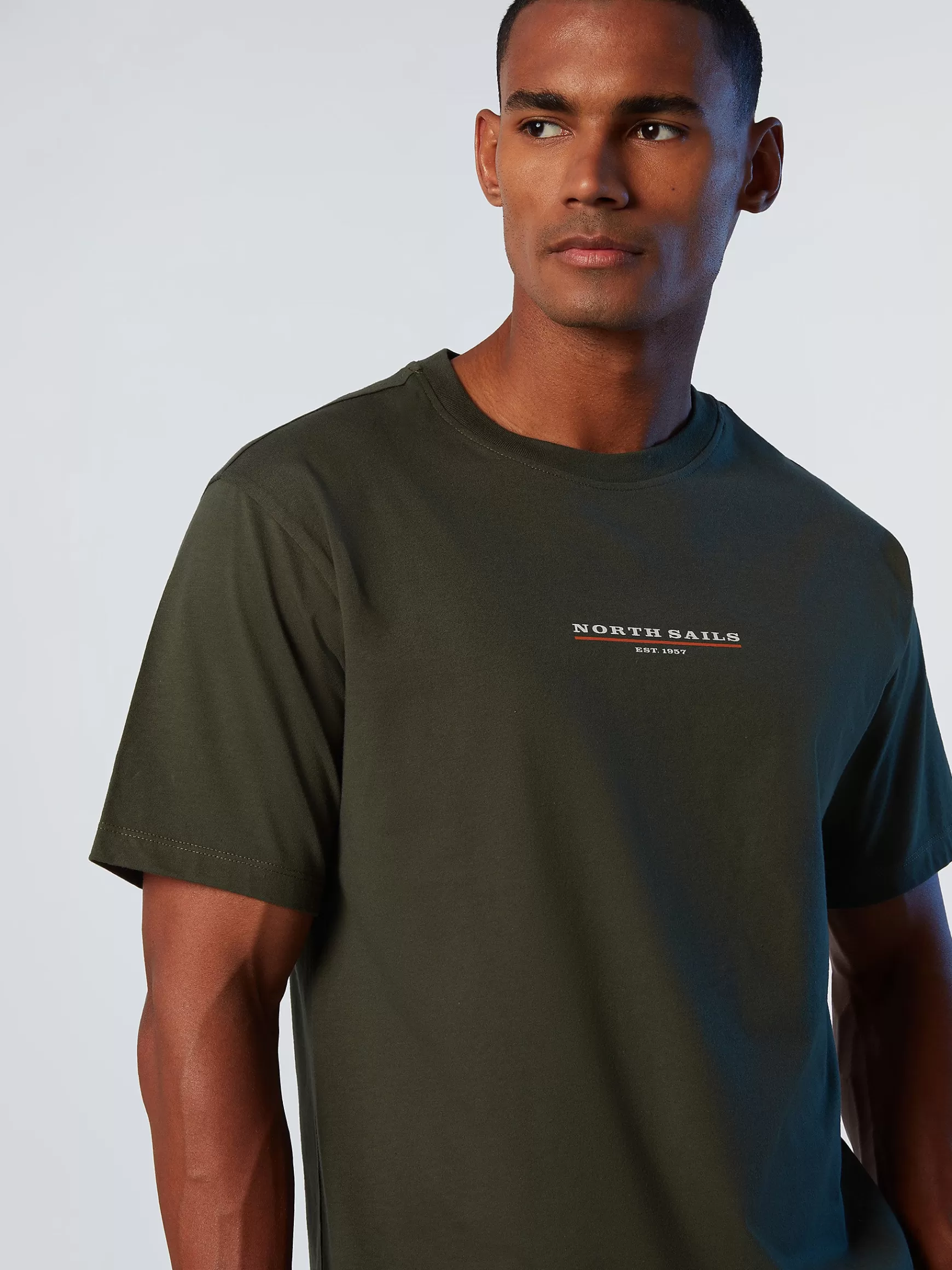 North Sails T-shirt con stampa lettering>Uomo Outlet