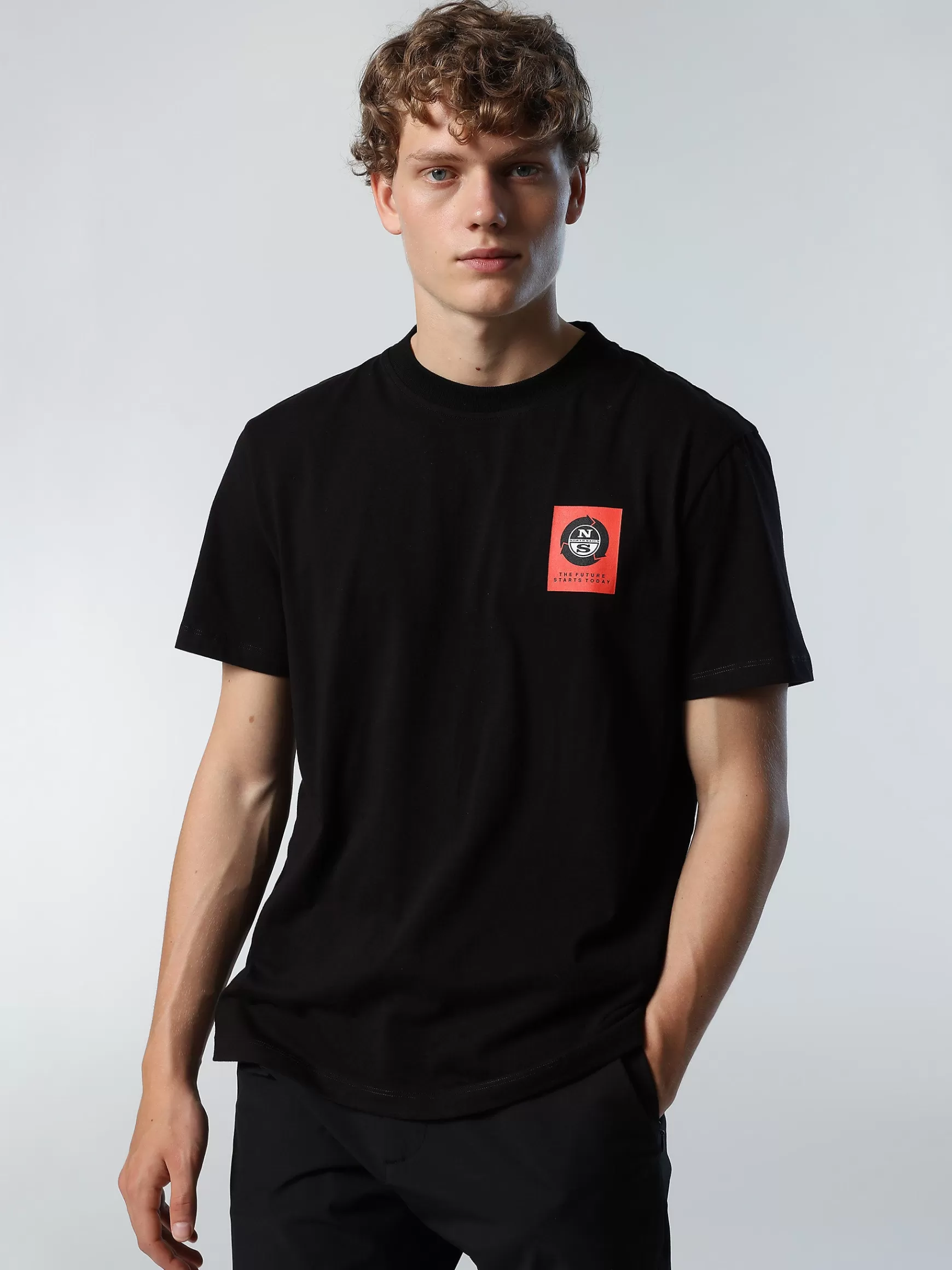 North Sails T-shirt con stampa lettering>Uomo Outlet