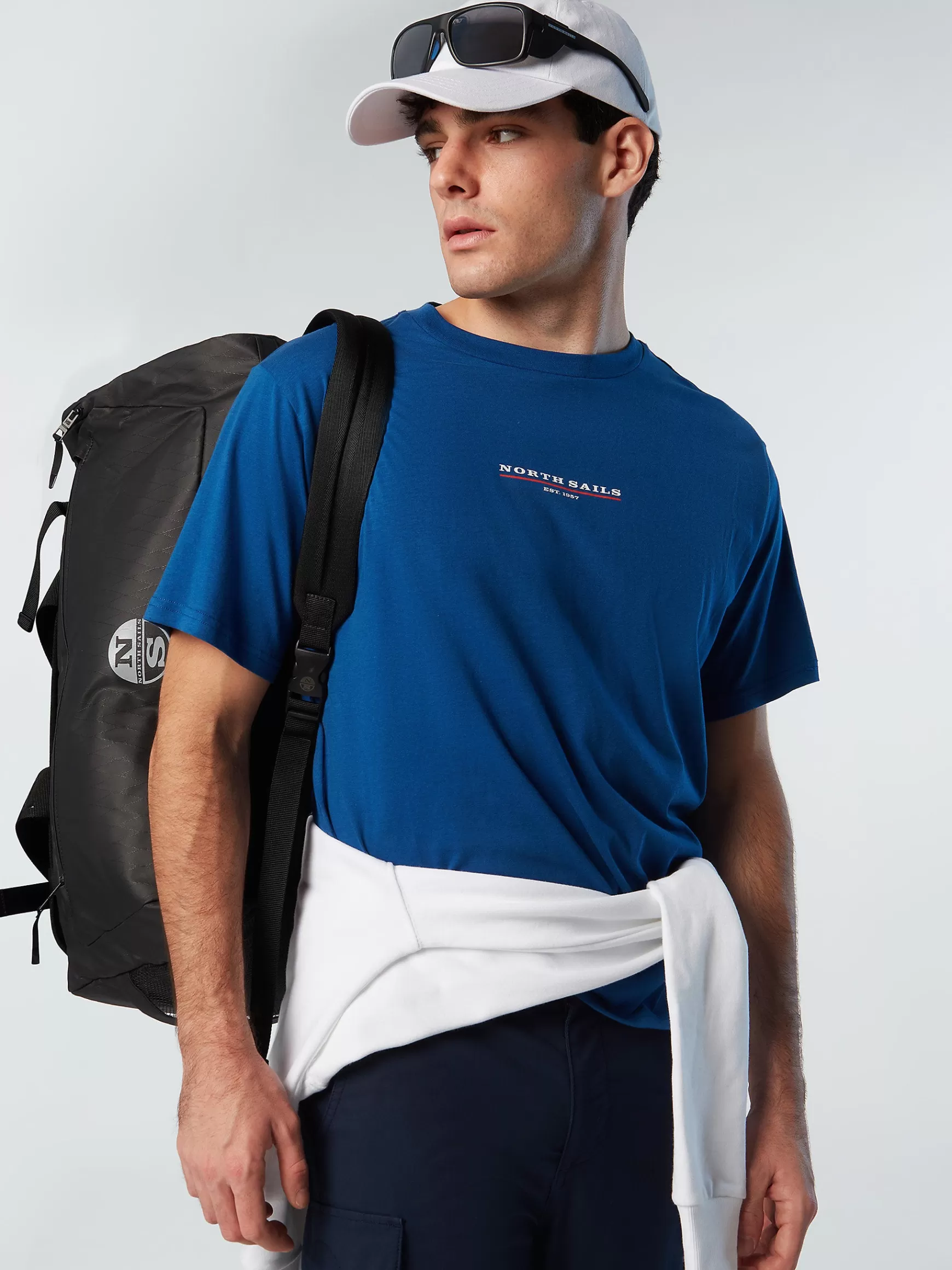 North Sails T-shirt con stampa lettering>Uomo Outlet