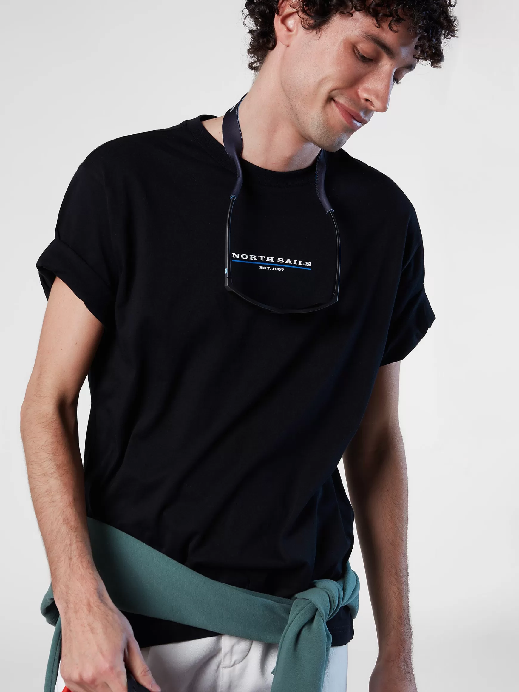 North Sails T-shirt con stampa lettering>Uomo Outlet