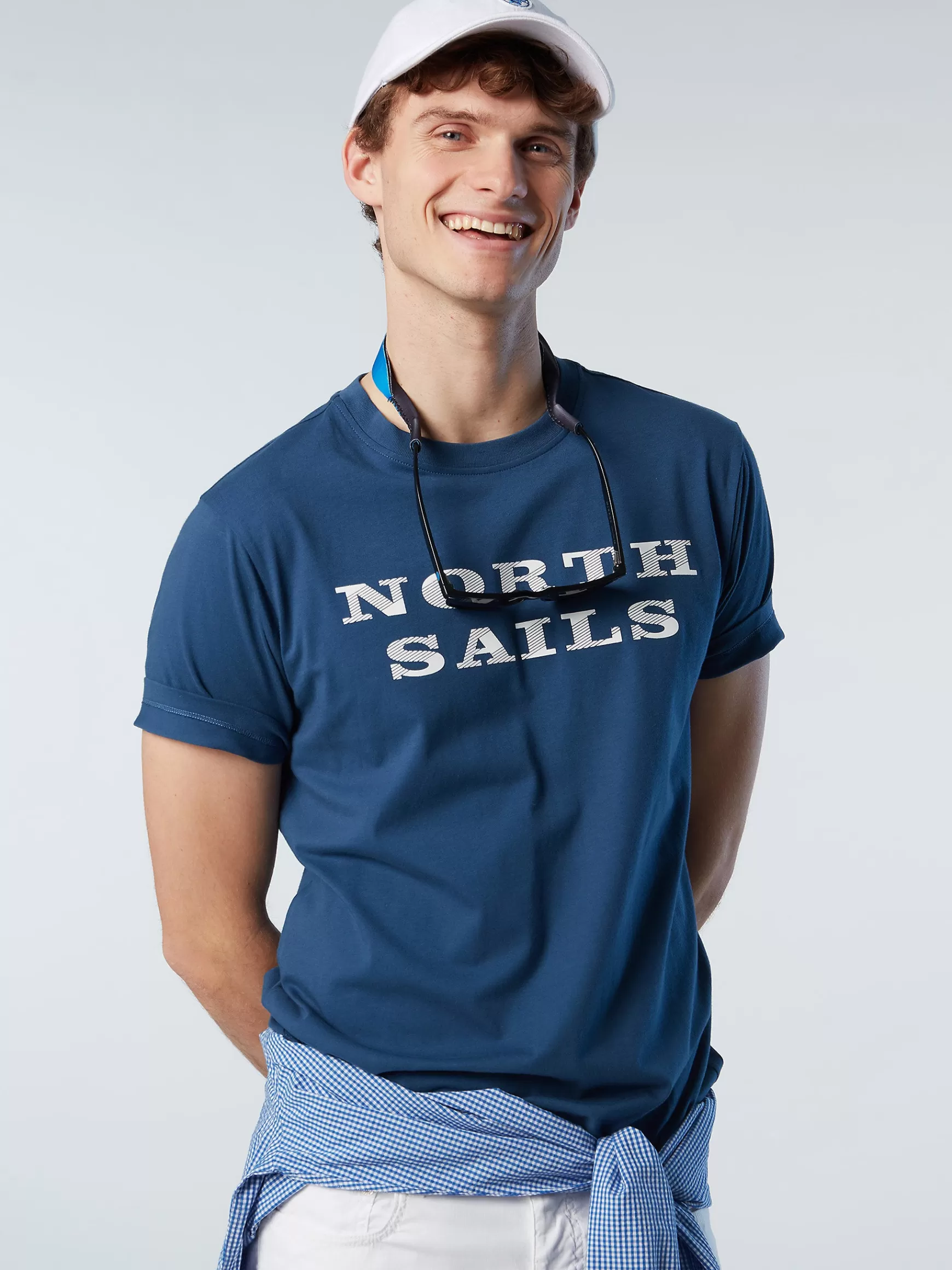 North Sails T-shirt con stampa lettering>Uomo Outlet