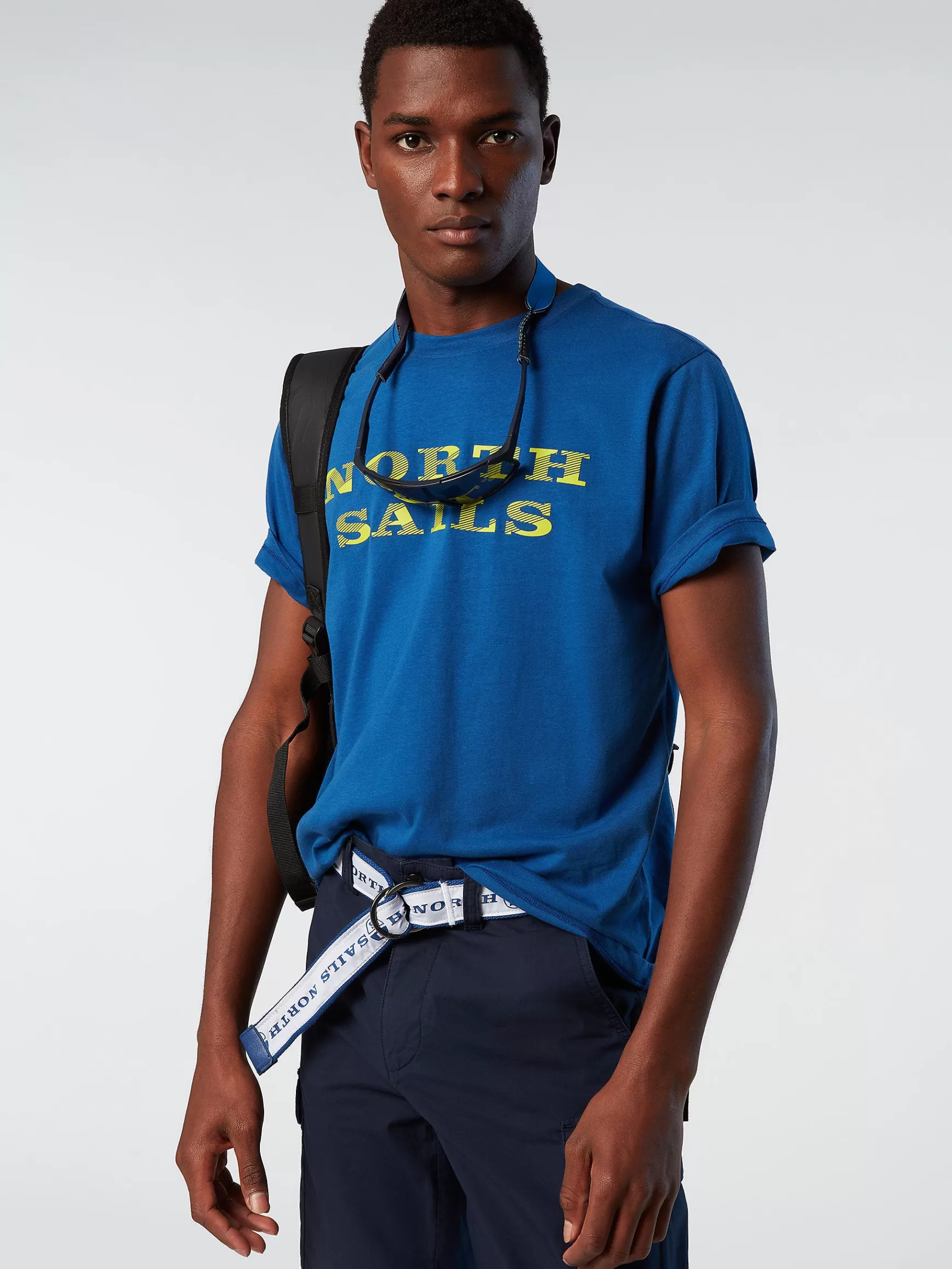 North Sails T-shirt con stampa lettering>Uomo Outlet