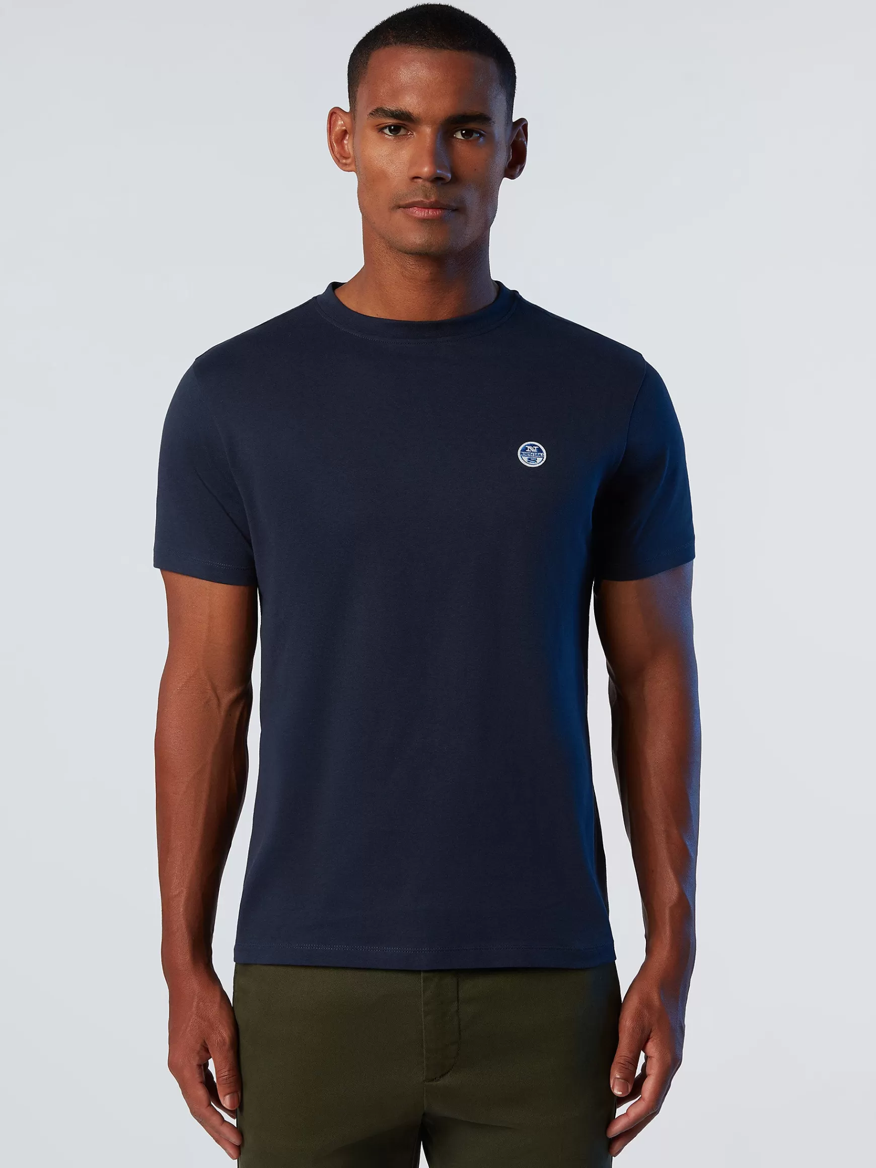 North Sails T-shirt in cotone organico>Uomo Outlet