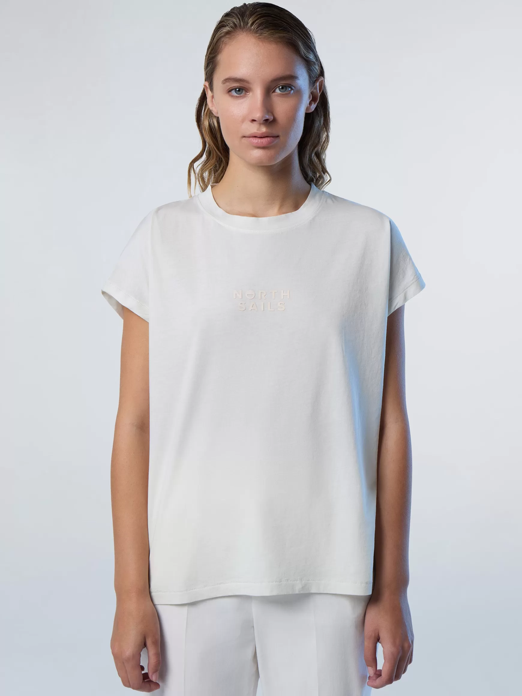 North Sails T-shirt in cotone organico>Donna Outlet | T-shirts