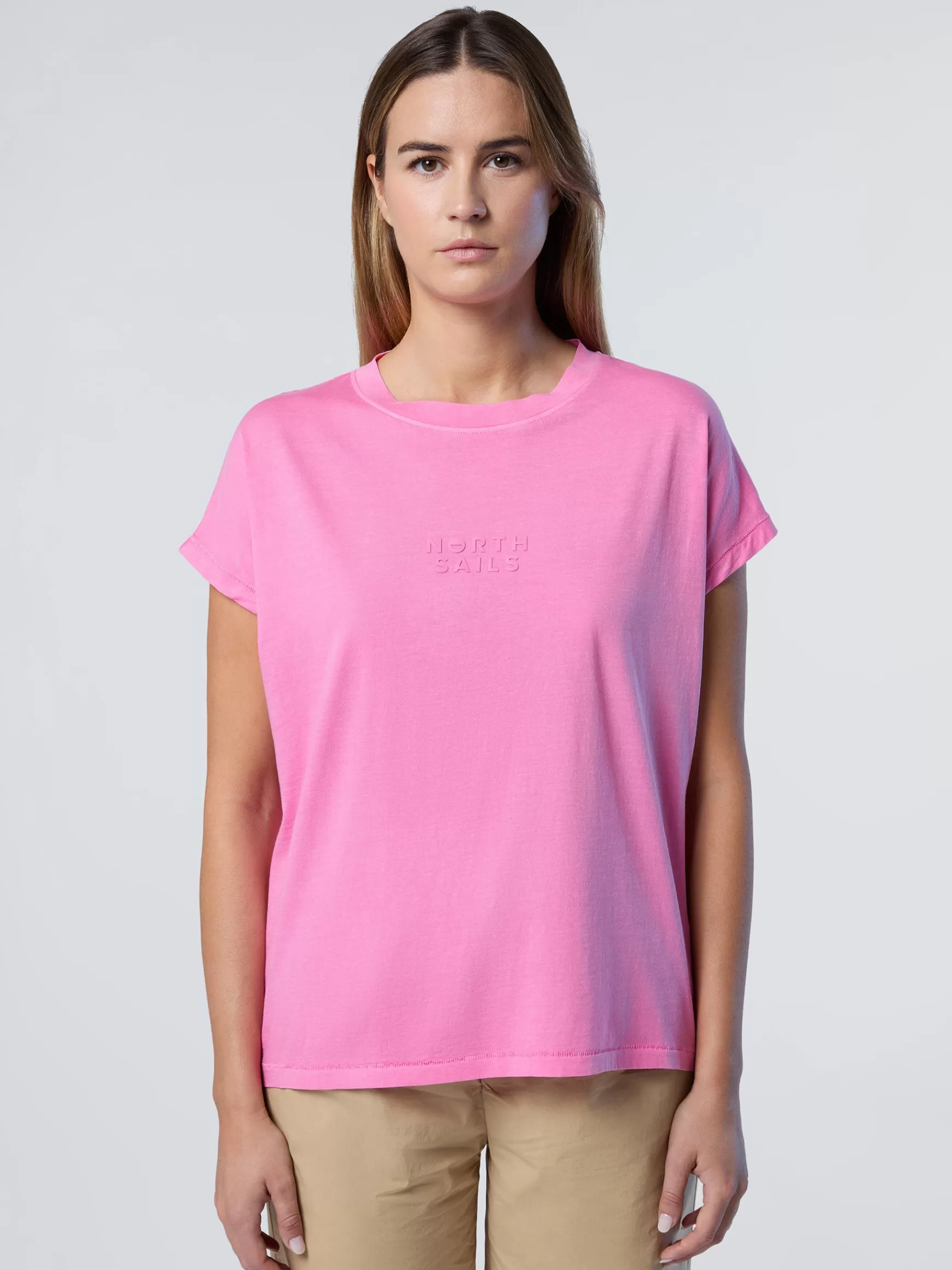 North Sails T-shirt in cotone organico>Donna Outlet | T-shirts