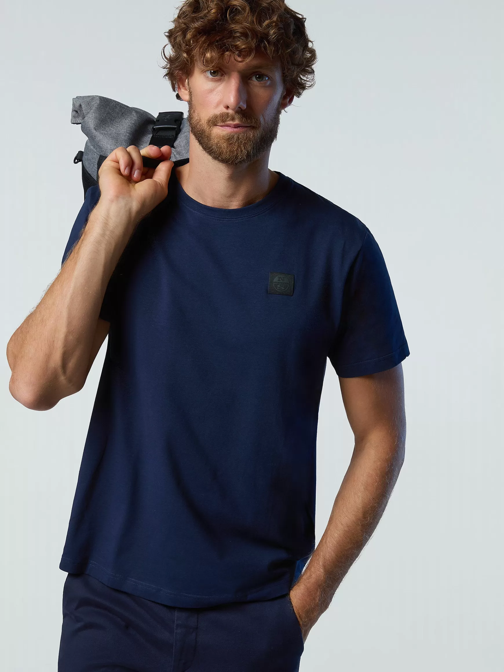 North Sails T-shirt in cotone organico>Uomo Outlet