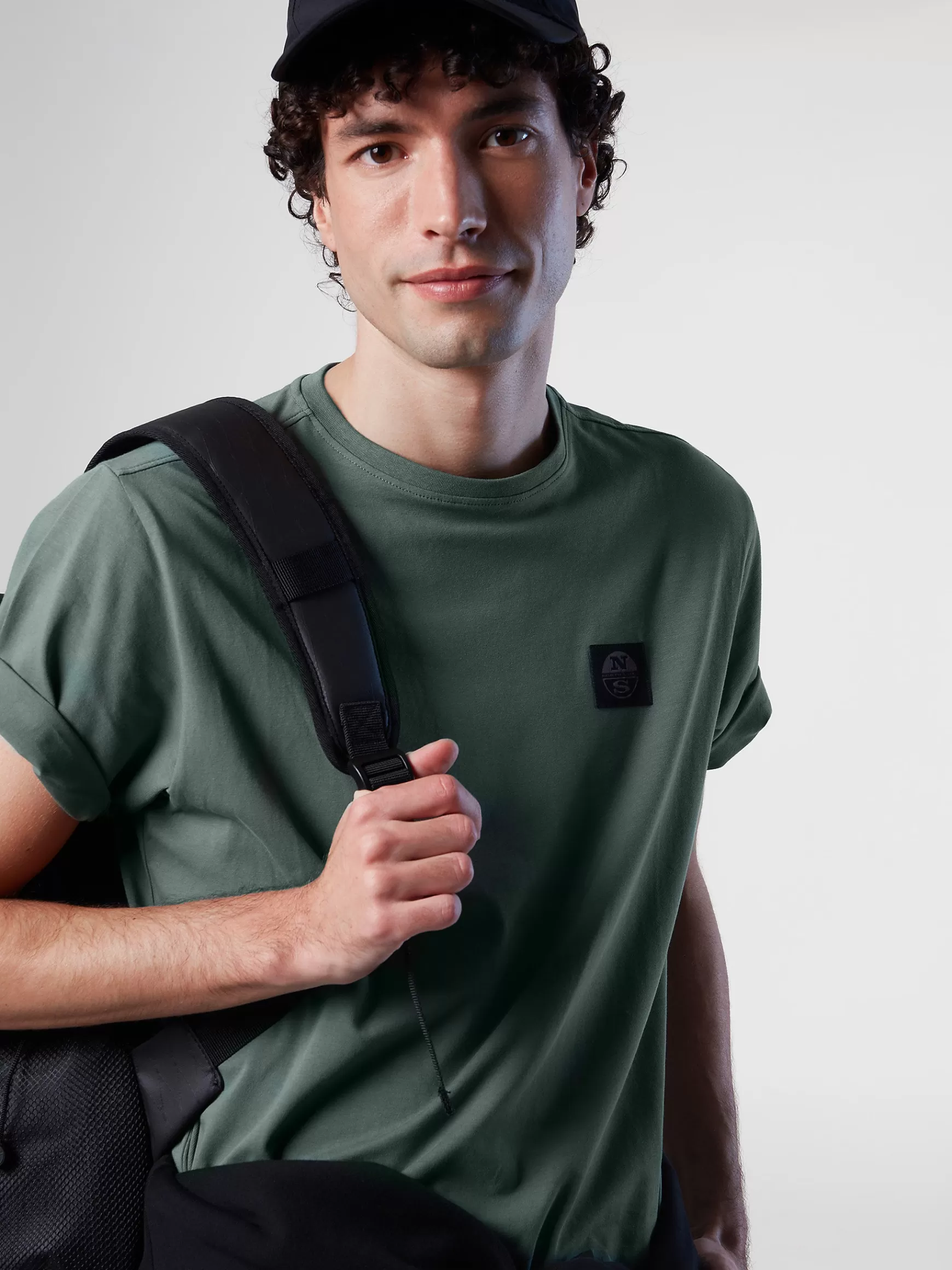 North Sails T-shirt in cotone organico>Uomo Outlet
