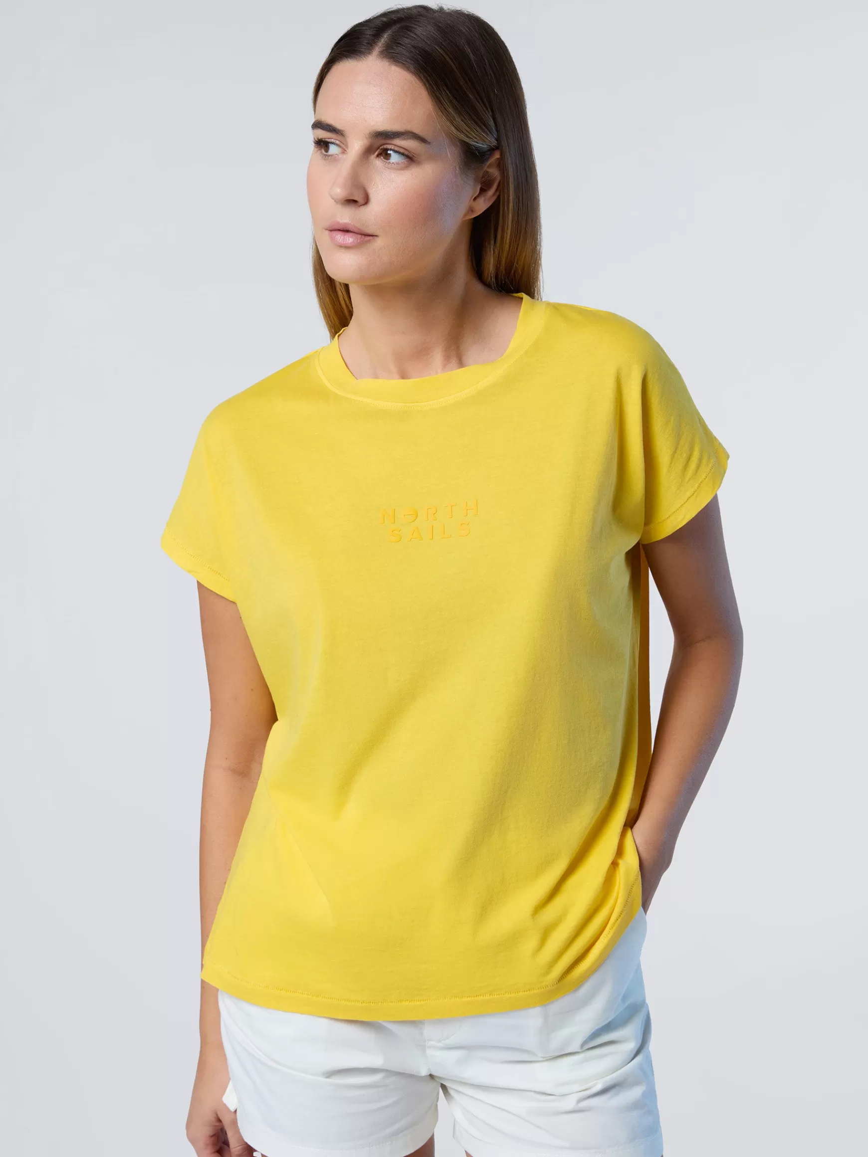 North Sails T-shirt in cotone organico>Donna Outlet | T-shirts