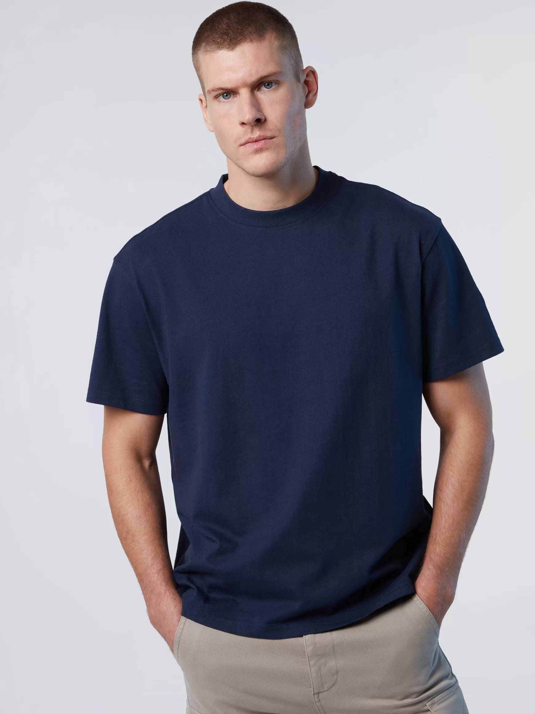 North Sails T-shirt in jersey compatto>Uomo Shop By Look