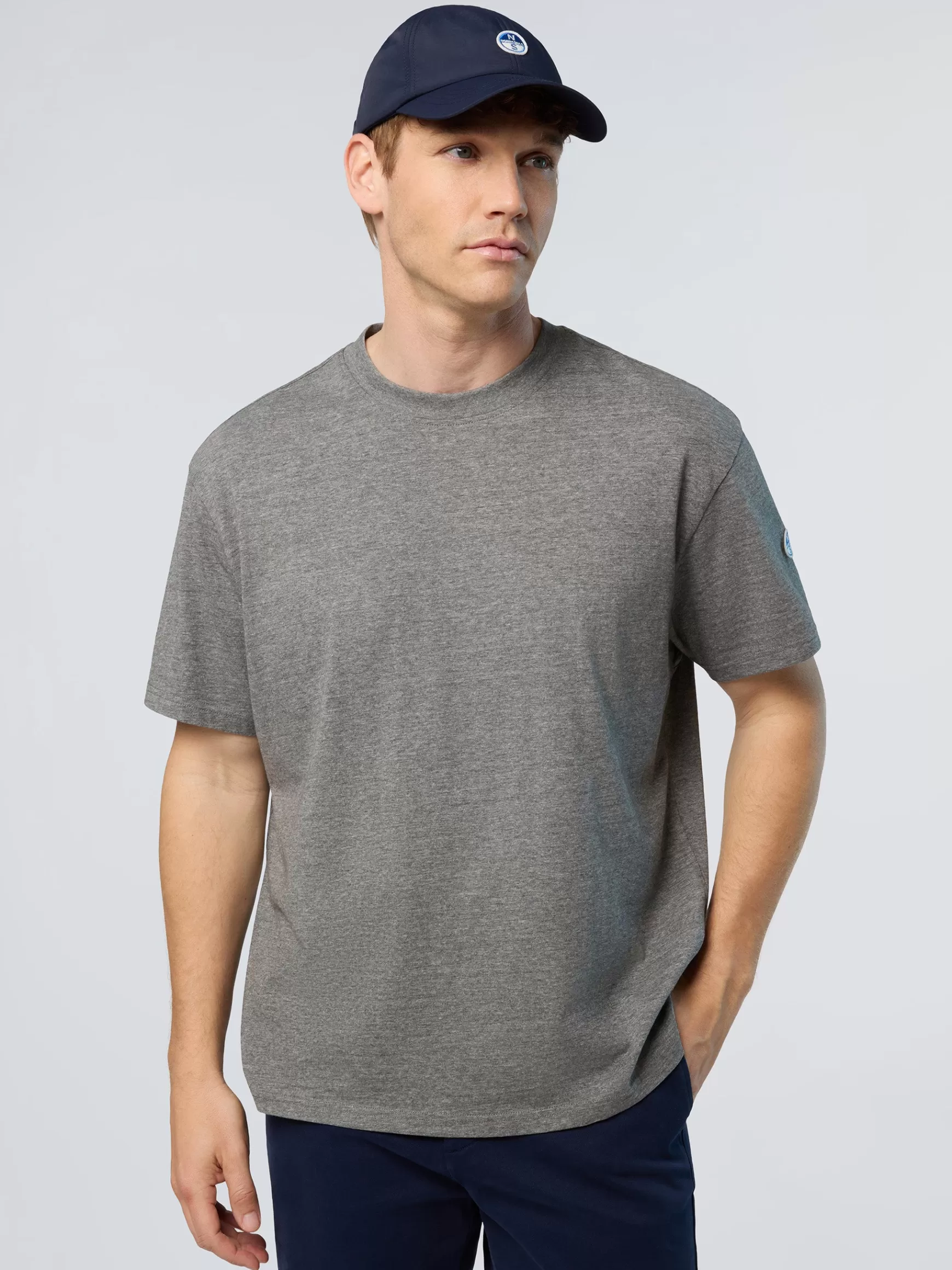 North Sails T-shirt in jersey compatto>Uomo Shop By Look