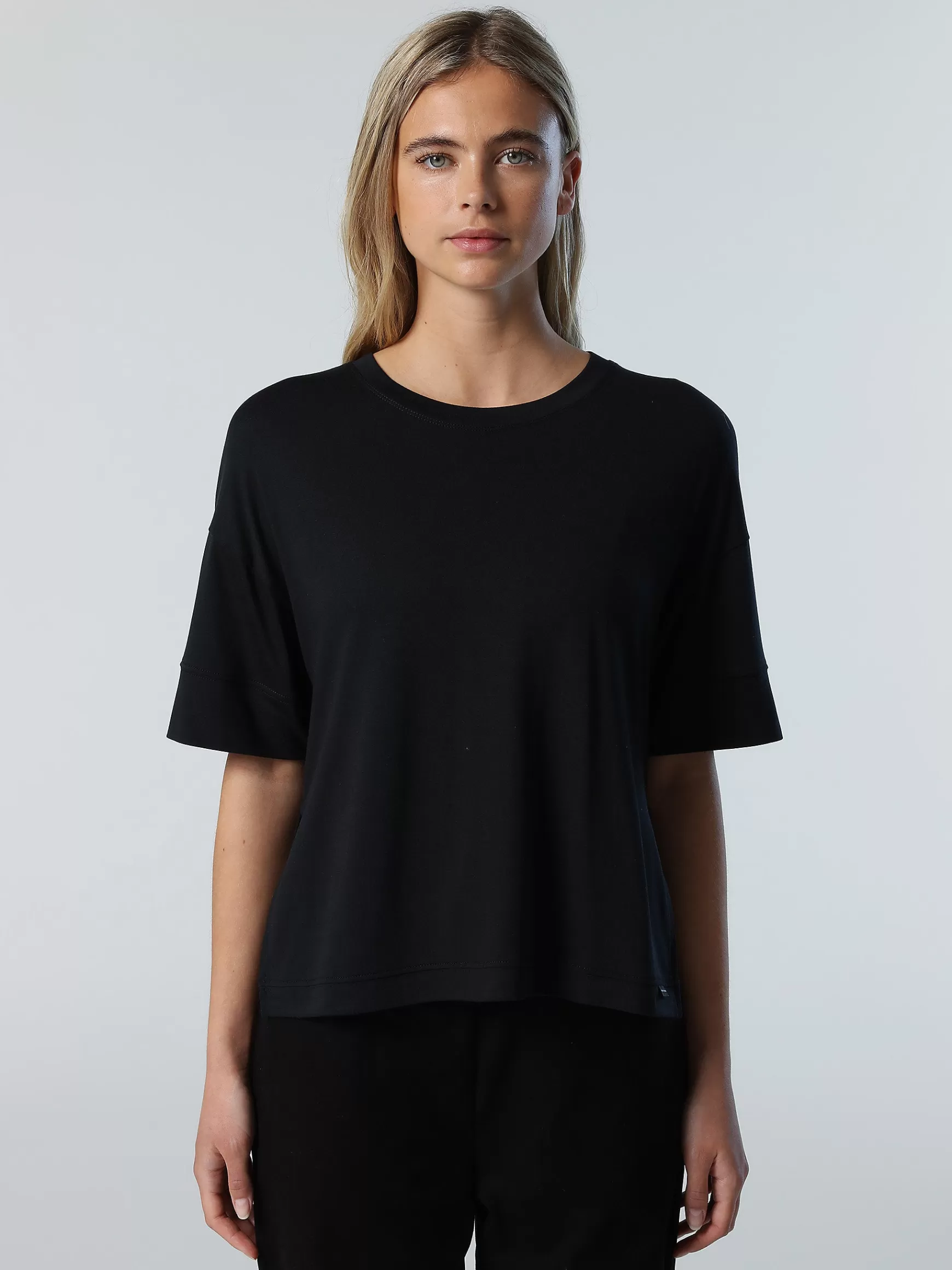 North Sails T-shirt in modal e tencel>Donna Outlet | Felpe