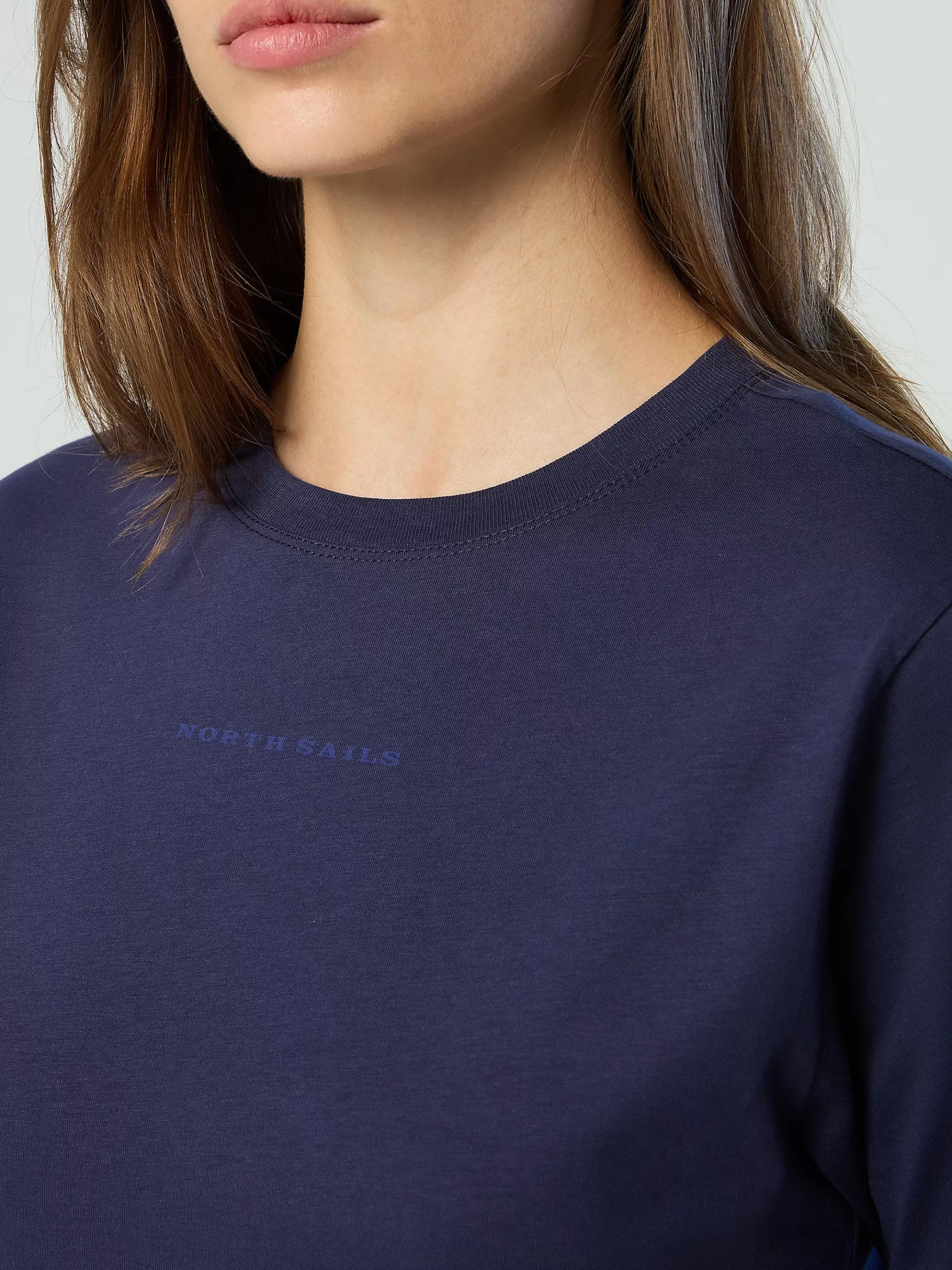 North Sails T-shirt slim fit con logo>Donna Outlet | T-shirts