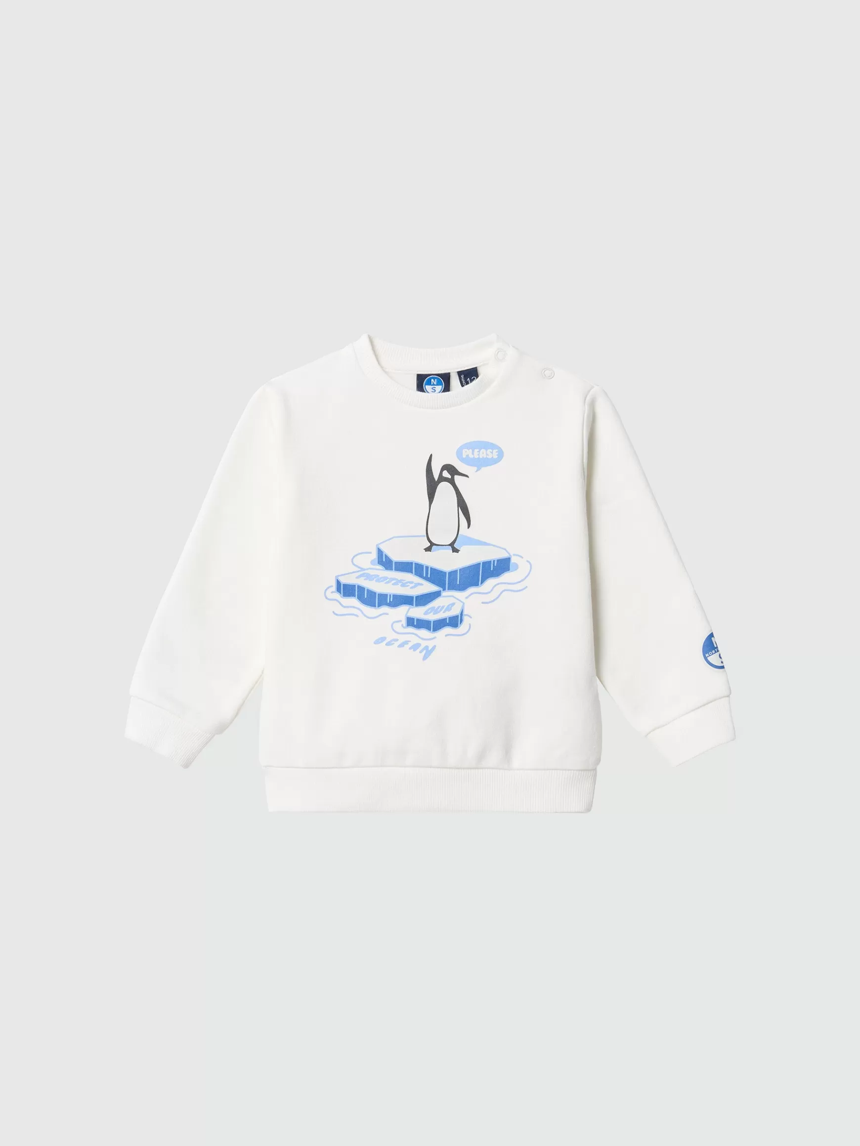 North Sails Tuta con stampa pinguino> Felpe