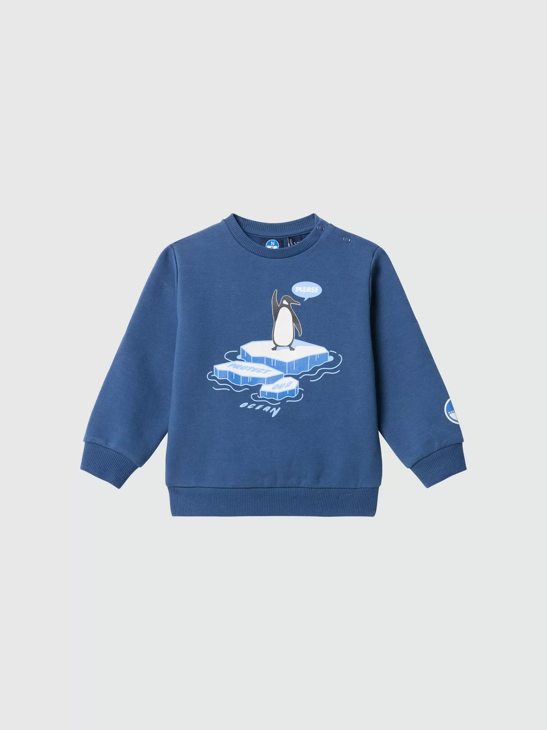 North Sails Tuta con stampa pinguino> Felpe